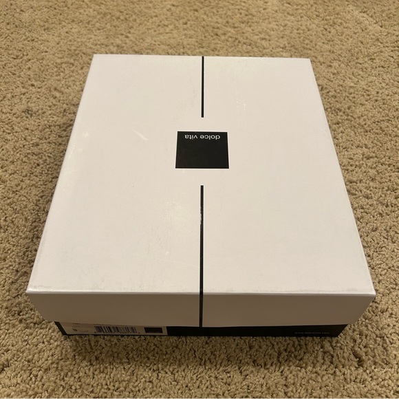 Dolce Vita NIKI Chestnut nubuck bootie with open toe - Size 8 - Picture 9 of 11